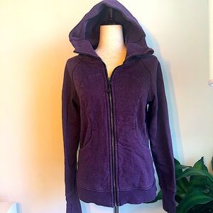 Lululemon Purple Zip Up Hoodie